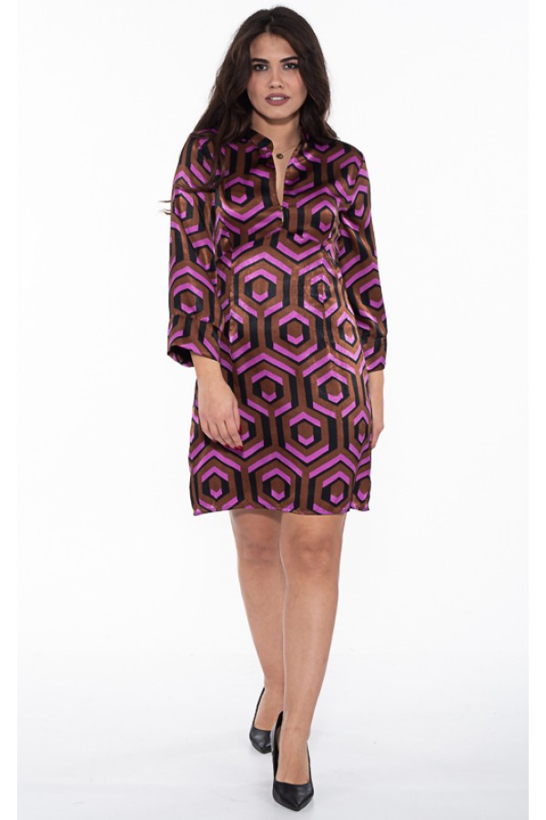 ΦΟΡΕΜΑ SATIN VELVET ΜΑΟ ΓΙΑΚΑ DONNA MARTHA