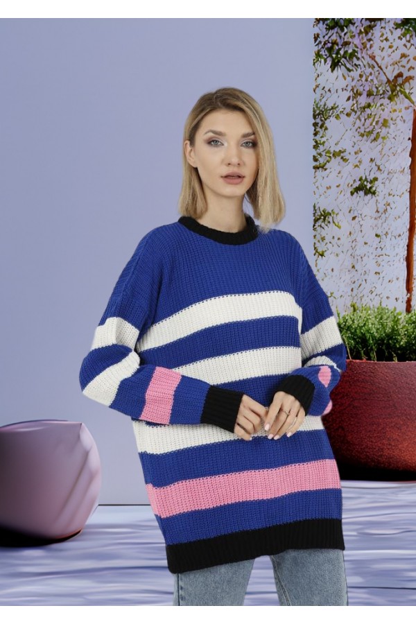 ΜΠΛΟΥΖΑ ΠΛΕΚΤΗ ΛΑΙΜΟΚΟΨΗ OVERSIZE
