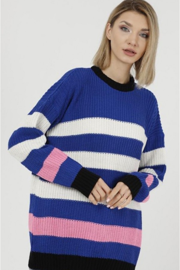 ΜΠΛΟΥΖΑ ΠΛΕΚΤΗ ΛΑΙΜΟΚΟΨΗ OVERSIZE