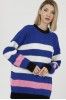 ΜΠΛΟΥΖΑ ΠΛΕΚΤΗ ΛΑΙΜΟΚΟΨΗ OVERSIZE
