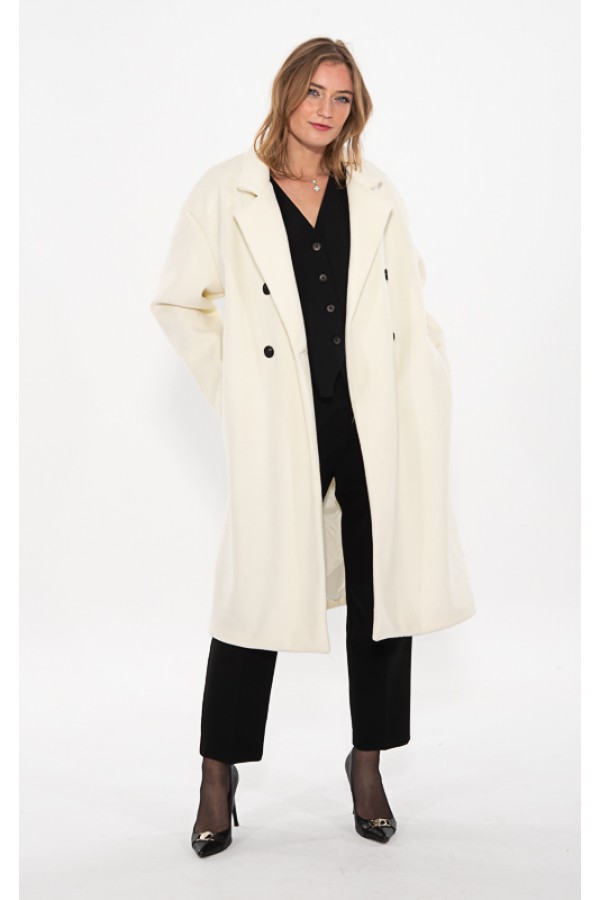 ΠΑΛΤΟ OVERSIZE ΜΕ ΣΤΑΥΡΩΤΑ ΚΟΥΜΠΙΑ