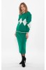 ΣΕΤ ΠΛΕΚΤΟ ΕΛΑΣΤΙΚΟ ΜΠΛΟΥΖΑ OVERSIZE ΚΑΙ ΦΟΥΣΤΑ