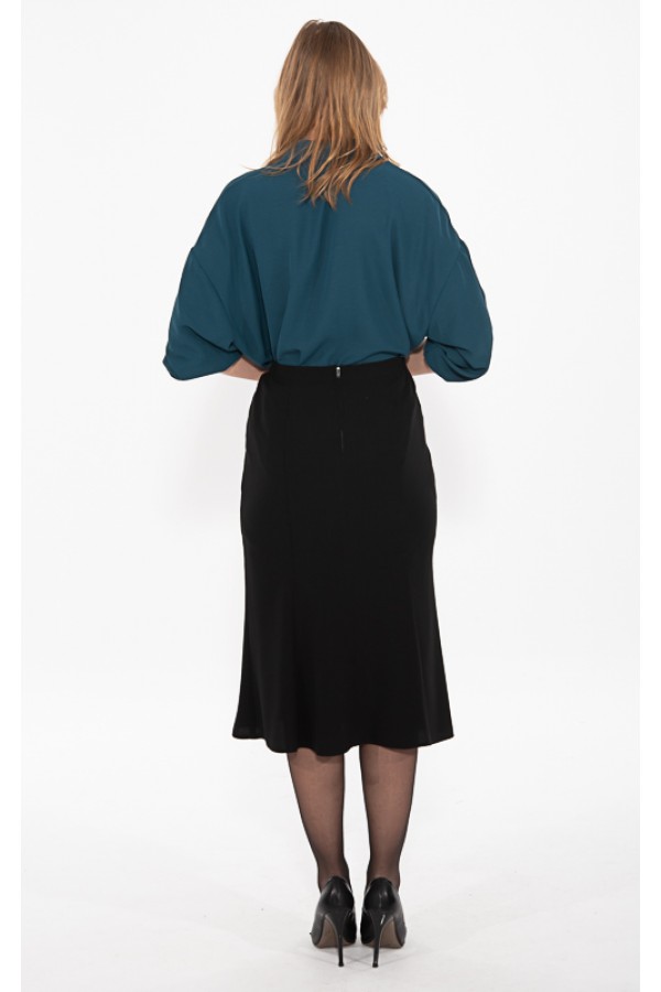 ΦΟΥΣΤΑ MIDI  ΨΗΛΟΜΕΣΗ ΚΛΟΣ OFFICE LOOK