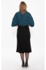 ΦΟΥΣΤΑ MIDI  ΨΗΛΟΜΕΣΗ ΚΛΟΣ OFFICE LOOK