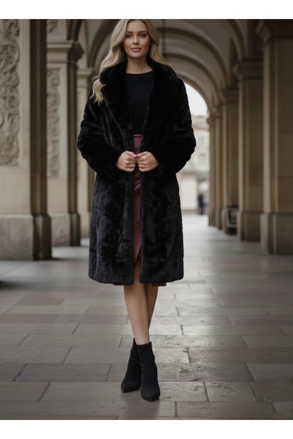 ΦΟΥΣΤΑ FAUX LEATHER WRAP STYLE PENCIL ΓΡΑΜΜΗ