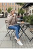 PUFFER JACKET  ΜΕ ΑΠΟΣΠΩΜΕΝΗ ΚΟΥΚΟΥΛΑ