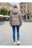 PUFFER JACKET  ΜΕ ΑΠΟΣΠΩΜΕΝΗ ΚΟΥΚΟΥΛΑ