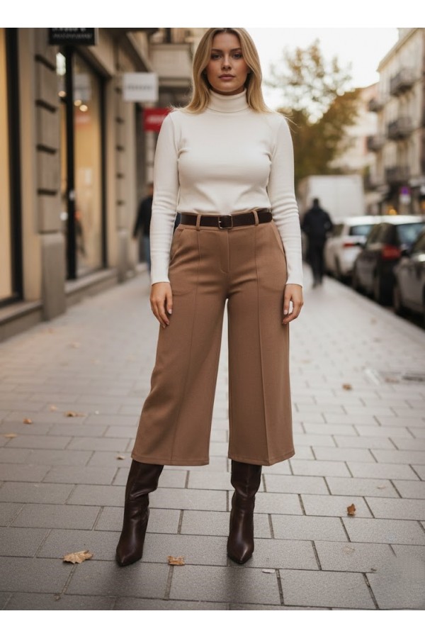 ΖΙΠ-ΚΙΛΟΤ ΜΕ ΖΩΝΗ ΣΤΗ ΜΕΣΗ OFFICE LOOK