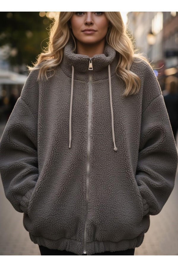 ΖΑΚΕΤΑ ΥΦΑΣΜΑ SHERPA FLEECE OVERSIZED