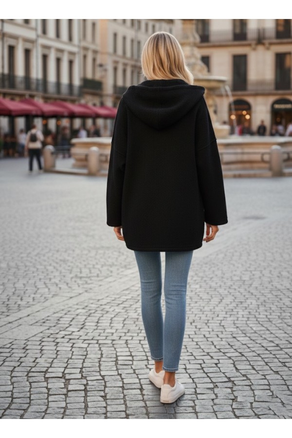 ΖΑΚΕΤΑ ΜΠΟΥΚΛΕ OVERSIZED CASUAL LOOK
