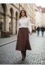 ΦΟΥΣΤΑ ΓΡΑΜΜΗ ΑΛΦΑ OFFICE LOOK  ΜΕ ΔΙΑΚΟΣΜΗΤΙΚΕΣ ΡΑΦΕΣ