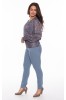 ΜΠΛΟΥΖΑ CROPPED ΕΜΠΡΙΜΕ ΜΕ ΜΠΑΣΚΑ DONNA MARTHA