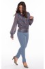 ΜΠΛΟΥΖΑ CROPPED ΕΜΠΡΙΜΕ ΜΕ ΜΠΑΣΚΑ DONNA MARTHA