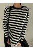 ΜΠΛΟΥΖΑ ΠΛΕΚΤΗ ΒΑΜΒΑΚΕΡΗ OVERSIZE  ΜΕ ΡΙΓΕΣ