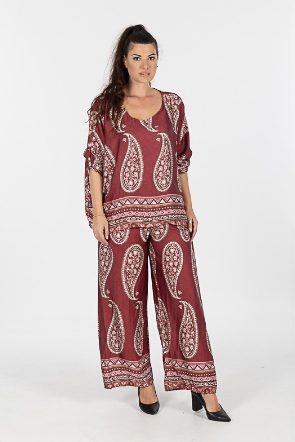 ΣΕΤ ΣΑΤΕΝ ΜΕ ΣΧΕΔΙΟ PAISLEY