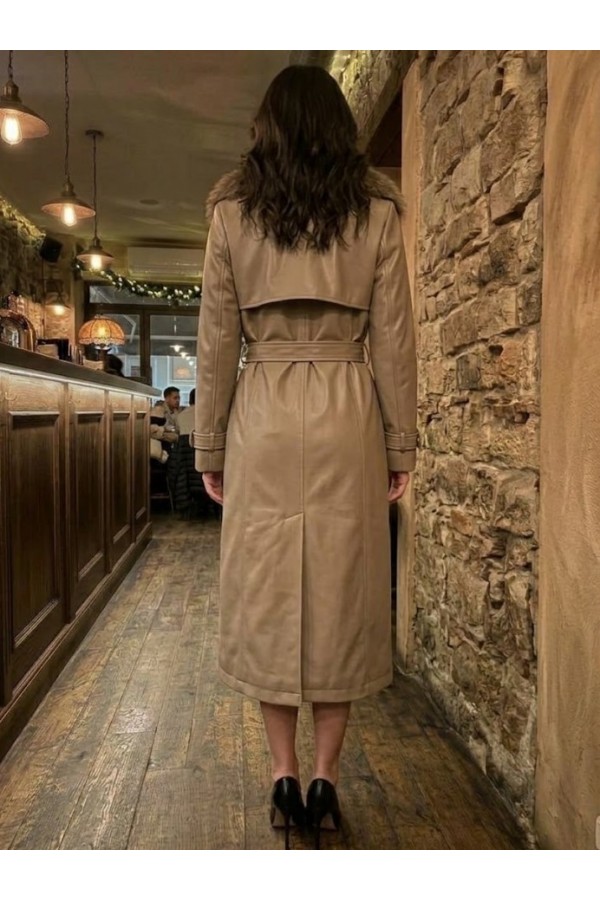 ΚΑΠΑΡΤΙΝΑ FAUX LEATHER ΜΕ ΓΟΥΝΑ