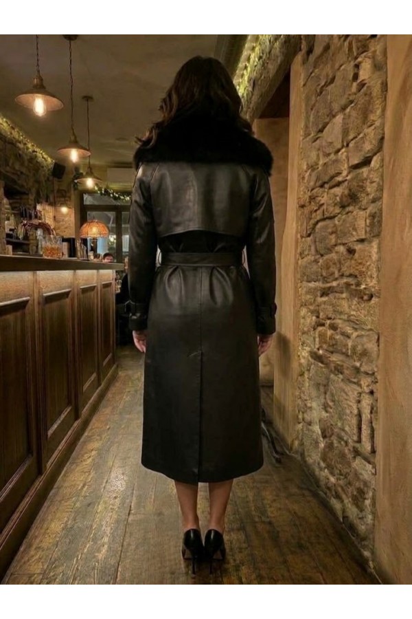 ΚΑΠΑΡΤΙΝΑ FAUX LEATHER ΜΕ ΓΟΥΝΑ