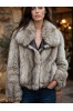 ΜΠΟΥΦΑΝ CROPPED FAUX-LEATHER BOMBER ΔΙΠΛΗΣ ΟΨΕΩΣ