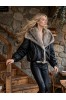 ΜΠΟΥΦΑΝ CROPPED FAUX-LEATHER BOMBER ΔΙΠΛΗΣ ΟΨΕΩΣ