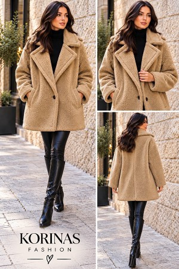 ΖΑΚΕΤΑ TEDDY STYLE OVERSIZED