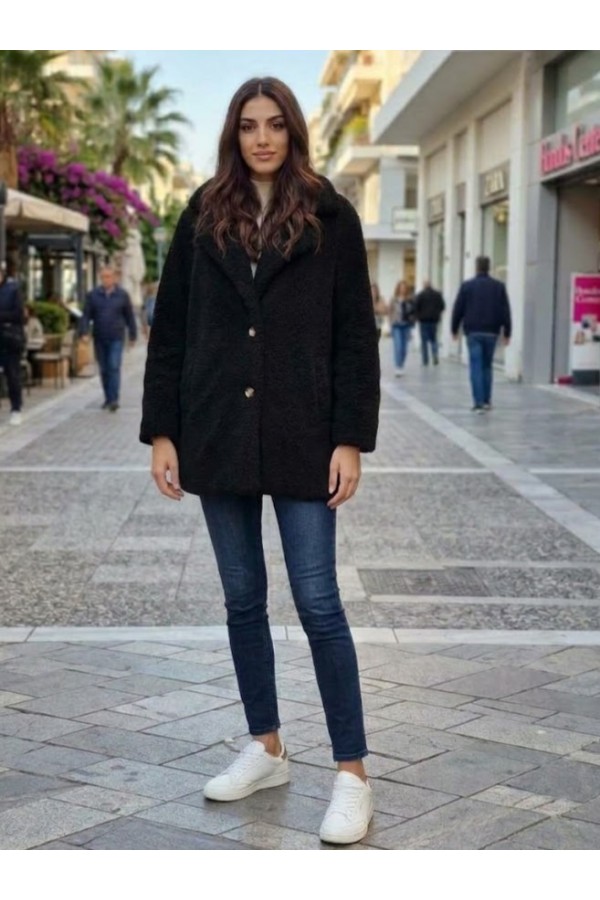 ΖΑΚΕΤΑ TEDDY STYLE OVERSIZED
