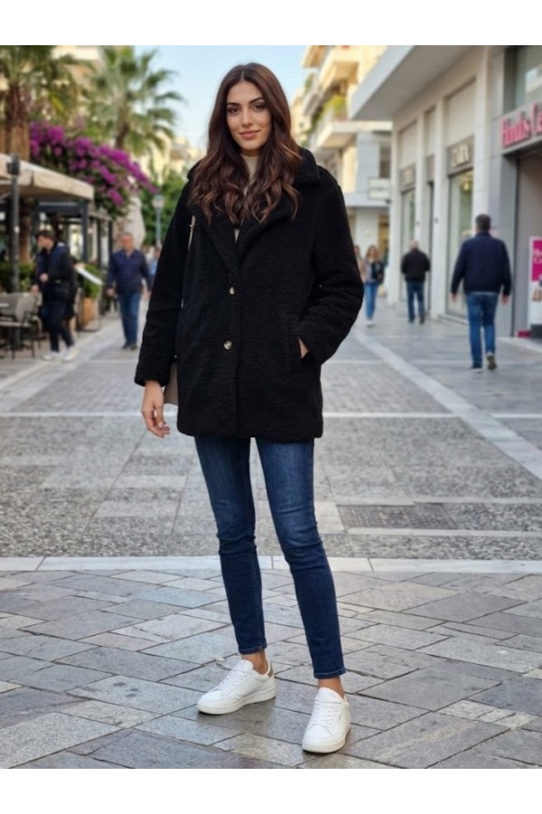 ΖΑΚΕΤΑ TEDDY STYLE OVERSIZED