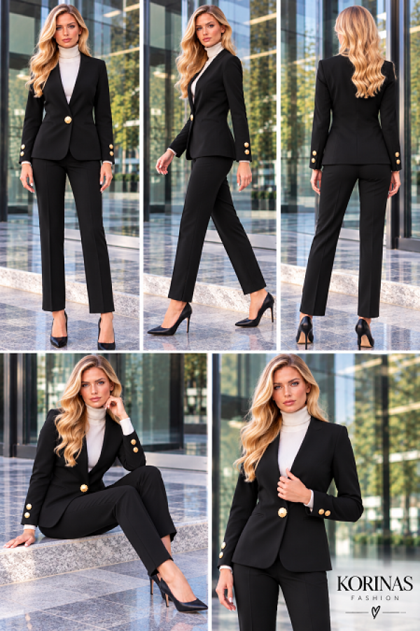 ΚΟΥΣΤΟΥΜΙ ΚΡΕΠ ΜΕ ΧΡΥΣΟ ΚΟΥΜΠΙ OFFICE LOOK