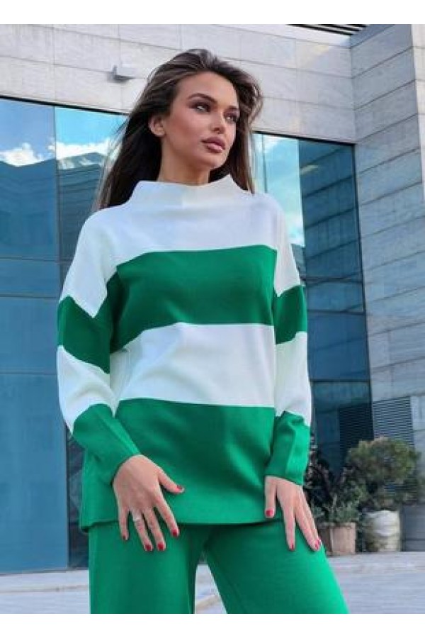 ΣΕΤ ΠΛΕΚΤΟ OVERSIZE ΜΠΛΟΥΖΑ ΛΟΥΠΕΤΟ