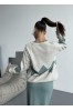 ΣΕΤ ΠΛΕΚΤΟ ΕΛΑΣΤΙΚΟ ΜΠΛΟΥΖΑ OVERSIZE ΚΑΙ ΦΟΥΣΤΑ