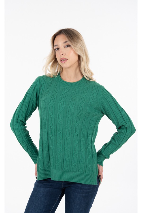 ΜΠΛΟΥΖΑ ΠΛΕΚΤΗ VISCOSE ΛΑΙΜΟΚΟΨΗ