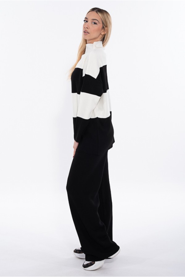 ΣΕΤ ΠΛΕΚΤΟ OVERSIZE ΜΠΛΟΥΖΑ ΛΟΥΠΕΤΟ