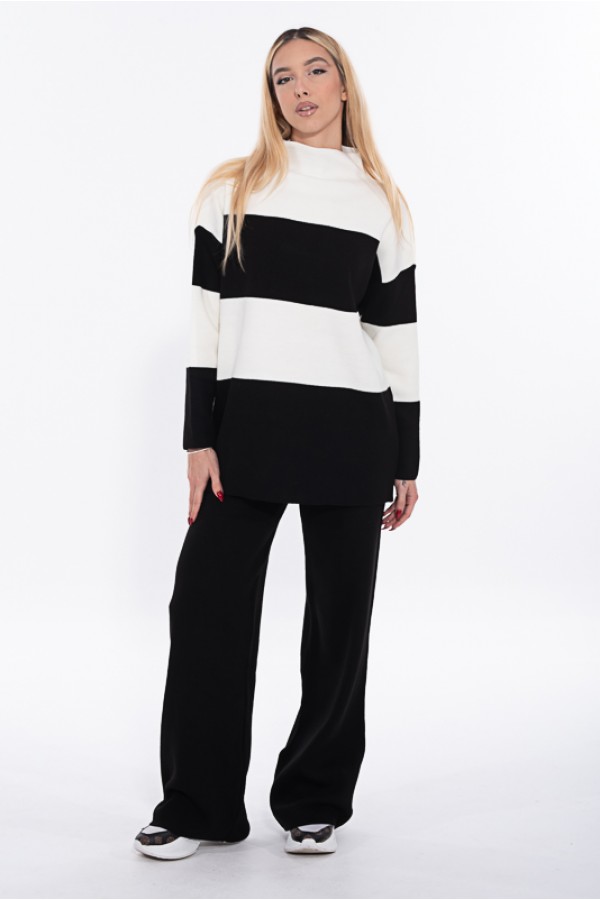 ΣΕΤ ΠΛΕΚΤΟ OVERSIZE ΜΠΛΟΥΖΑ ΛΟΥΠΕΤΟ