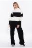 ΣΕΤ ΠΛΕΚΤΟ OVERSIZE ΜΠΛΟΥΖΑ ΛΟΥΠΕΤΟ