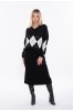 ΣΕΤ ΠΛΕΚΤΟ ΕΛΑΣΤΙΚΟ ΜΠΛΟΥΖΑ OVERSIZE ΚΑΙ ΦΟΥΣΤΑ