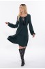 ΦΟΡΕΜΑ ΠΛΕΚΤΟ BOHO ΜΕ ΒΟΛΑΝ DONNA MARTHA