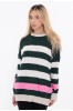ΜΠΛΟΥΖΑ ΠΛΕΚΤΗ ΛΑΙΜΟΚΟΨΗ OVERSIZE