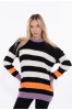 ΜΠΛΟΥΖΑ ΠΛΕΚΤΗ ΛΑΙΜΟΚΟΨΗ OVERSIZE