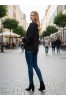 ΜΠΛΟΥΖΑ ΜΕ ΚΑΜΠΑΝΑ ΜΑΝΙΚΙ  ΜΕ ΠΕΡΛΕΣ