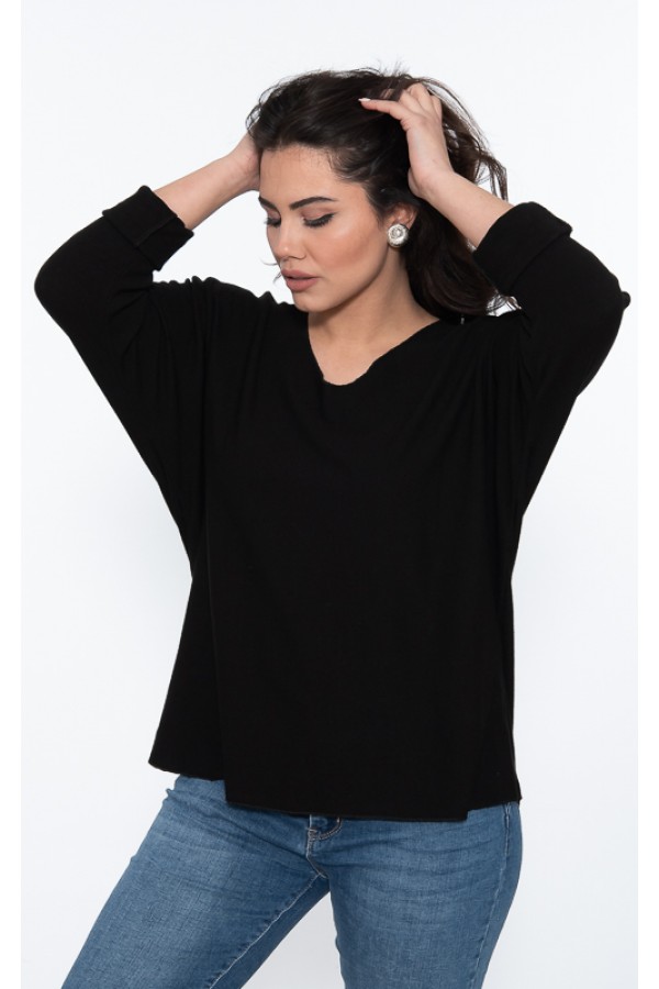 ΜΠΛΟΥΖΑ VISCOSE ΑΝΕΤΗ ΓΡΑΜΜΗ