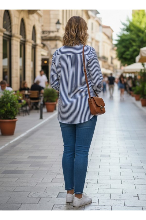 ΠΟΥΚΑΜΙΣΟ LOOSE ΓΡΑΜΜΗ OFFICE LOOK