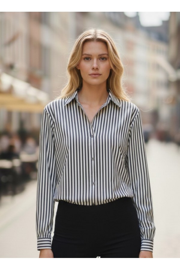 ΠΟΥΚΑΜΙΣΟ LOOSE ΓΡΑΜΜΗ OFFICE LOOK