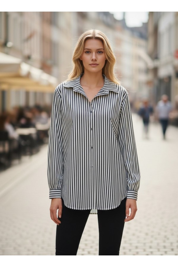 ΠΟΥΚΑΜΙΣΟ LOOSE ΓΡΑΜΜΗ OFFICE LOOK