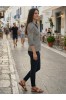 ΜΠΛΟΥΖΑ VISCOSE ΜΕ ΓΙΑΚΑ ΚΑΙ ΜΑΝΙΚΙ 3/4