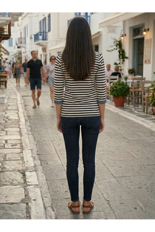 ΜΠΛΟΥΖΑ VISCOSE ΜΕ ΓΙΑΚΑ ΚΑΙ ΜΑΝΙΚΙ 3/4