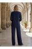 ΣΕΤ RELAXED FIT RIBBED  ΜΕ ΨΗΛΟΜΕΣΗ ΠΑΝΤΕΛΟΝΑ ΜΕ ΛΑΣΤΙΧΟ ΣΤΗΝ ΜΕΣΗ