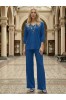 ΣΕΤ RELAXED FIT RIBBED  ΜΕ ΨΗΛΟΜΕΣΗ ΠΑΝΤΕΛΟΝΑ ΜΕ ΛΑΣΤΙΧΟ ΣΤΗΝ ΜΕΣΗ