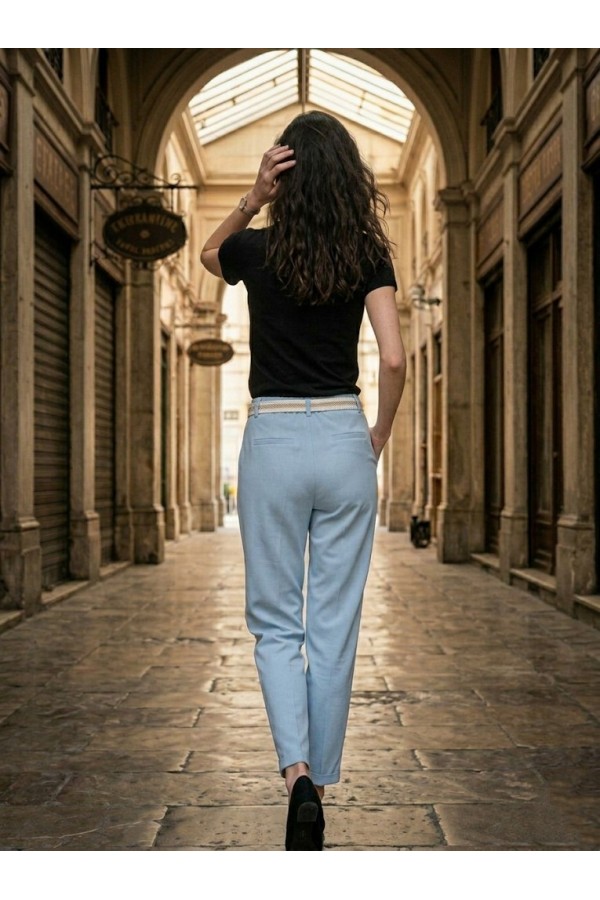 ΠΑΝΤΕΛΟΝΙ VISCOSE ΕΛΑΣΤΙΚΟ ΨΗΛΟΜΕΣΟ
