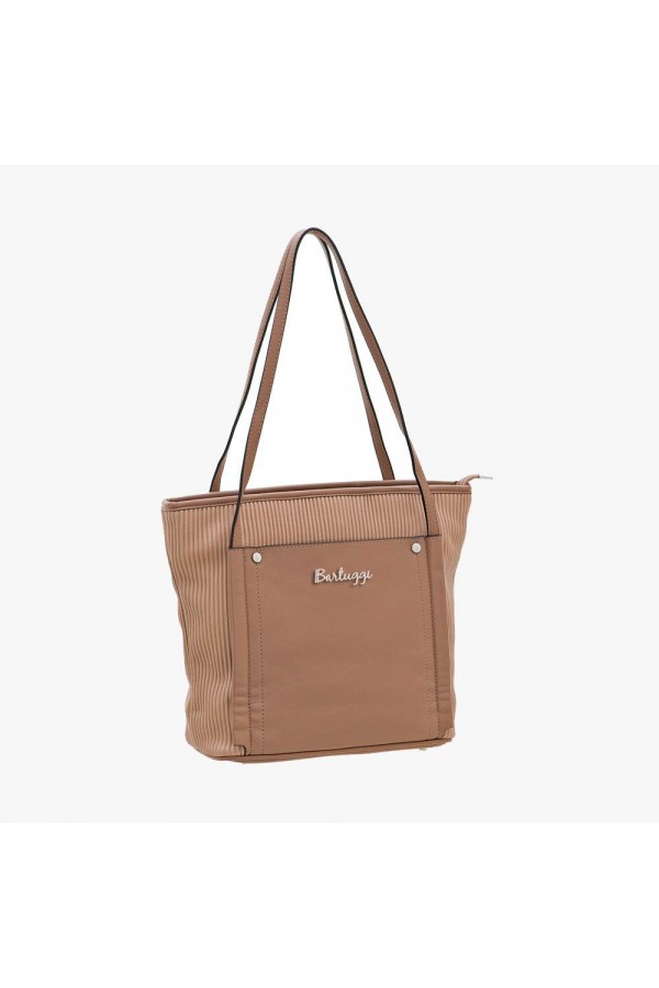 SHOPPING BAG ΩΜΟΥΑΠΟ ΔΕΡΜΑΤΊΝΗ