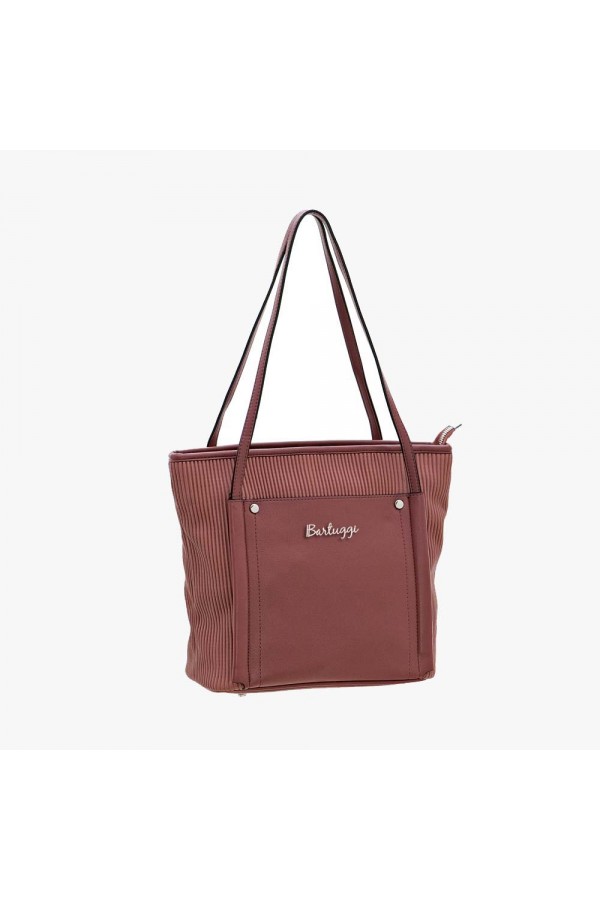 SHOPPING BAG ΩΜΟΥΑΠΟ ΔΕΡΜΑΤΊΝΗ