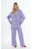 ΚΟΥΣΤΟΥΜΙ OVERSIZE ΦΟΔΡΑΡΙΣΜΕΝΟ ΣΑΚΑΚΙ ΚΑΙ ΠΑΝΤΕΛΟΝΙ ΜΕ ΛΑΣΤΙΧΟ ΣΤΗΝ ΜΕΣΗ